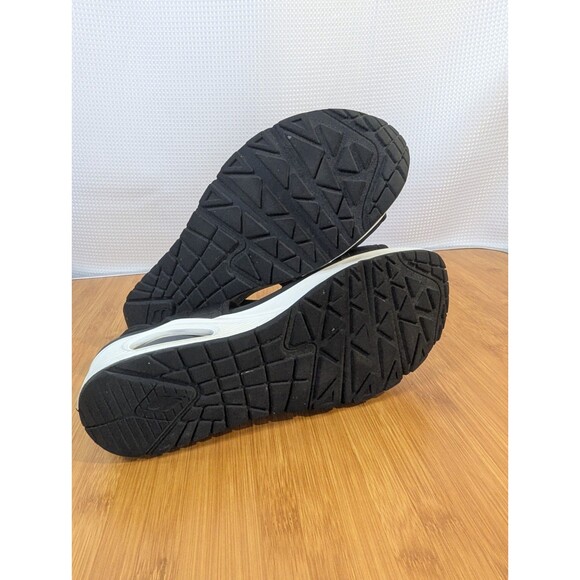 Sketchers Uno New Sesh Adjustable Strap Sandals Women's 11 Black & White (U05) - Picture 7 of 8